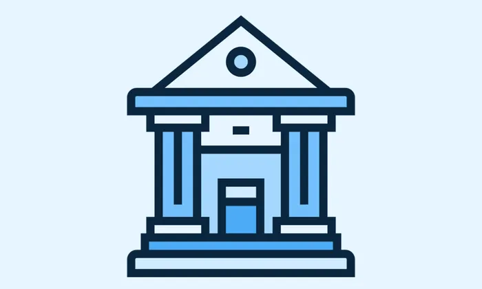 A stock exchange icon