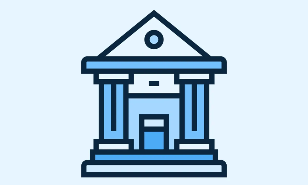 A stock exchange icon