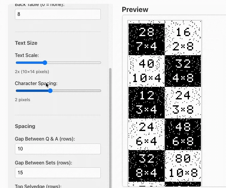 A gif showing the tool in action